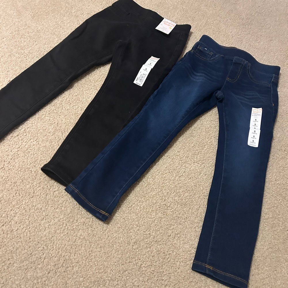 Size 5 jumping bean stretch jeggings
